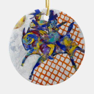 Ornamento De Cerâmica Chamada do Heyoka