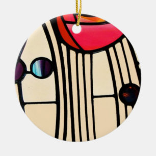 Ornamento De Cerâmica Charles Rennie Mackintosh - Espetáculo