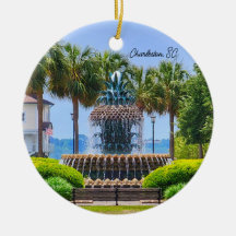 Charleston Pineapple Ornament