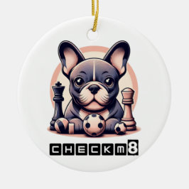 Ornamento De Cerâmica CheckM8
