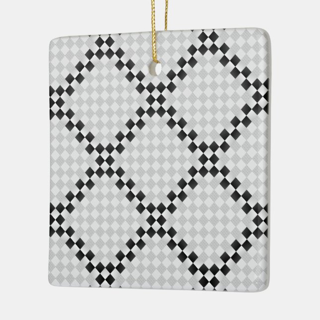 Ornamento De Cerâmica Chess Pad de Kenneth Yoncich (Esquerda)