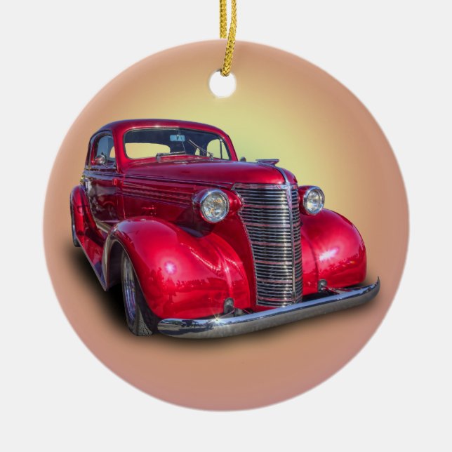 ORNAMENTO DE CERÂMICA CHEVROLET 1938 (Frente)
