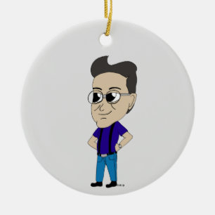 Ornamento De Cerâmica chibi