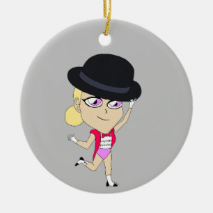 Ornamento De Cerâmica chibi