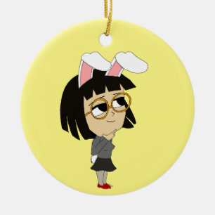 Ornamento De Cerâmica chibi bunnygirl