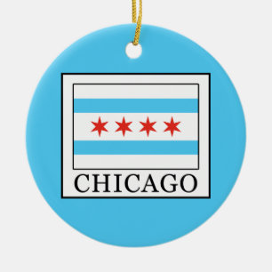 Ornamento De Cerâmica Chicago
