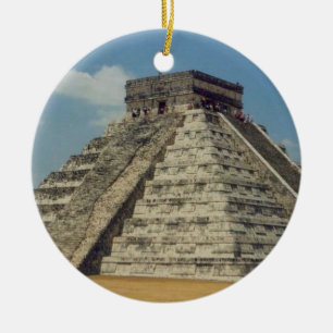 Ornamento De Cerâmica Chichen Itza - México