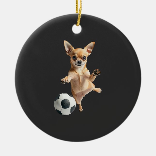 Ornamento De Cerâmica Chihuahua (Frente)