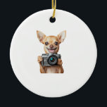 Ornamento De Cerâmica Chihuahua<br><div class="desc">Chihuahua</div>