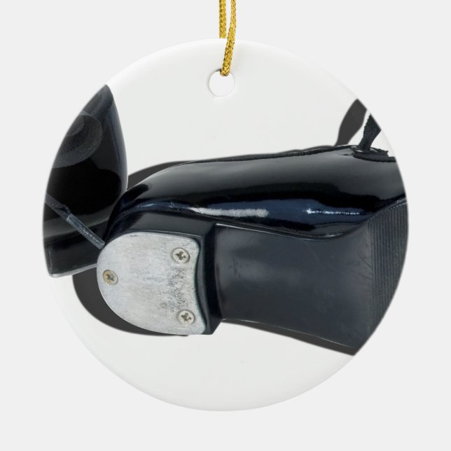 Ornamento De Cerâmica ChildTapShoes070515.png (Frente)