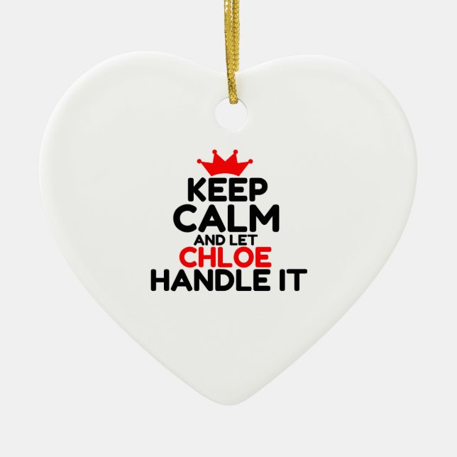 ORNAMENTO DE CERÂMICA CHLOE TRABALHA-O (Frente)