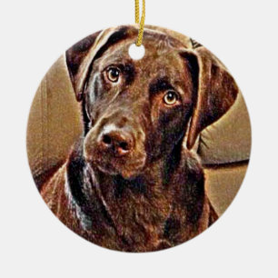 Ornamento De Cerâmica Chocolate obtido?