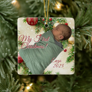 Ornamento De Cerâmica Christmas Design