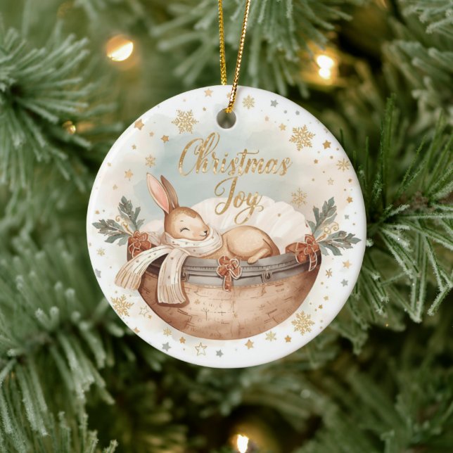 Ornamento De Cerâmica Christmas Joy – A Keepsake of Firsts, Light & Love (Árvore)