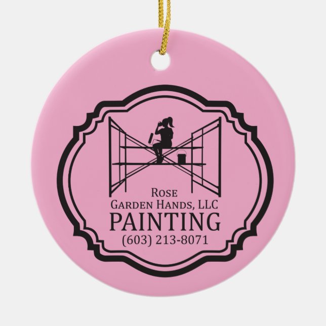 Ornamento De Cerâmica Christmas Ornament (Frente)