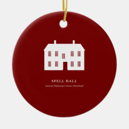 Ornamento De Cerâmica Christmas Ornament — Spell Hall