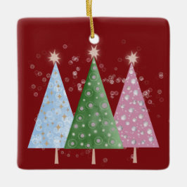 Ornamento De Cerâmica Christmas Sparkle