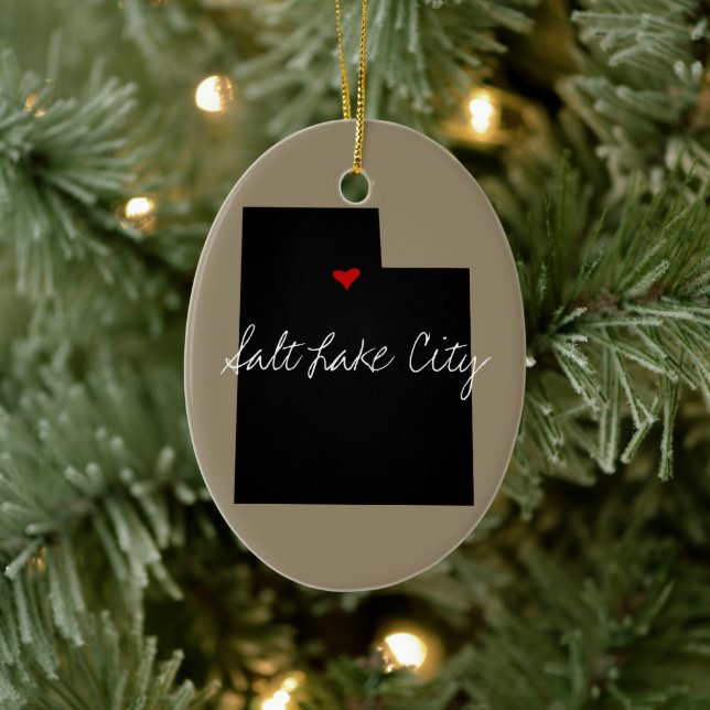 Ornamento De Cerâmica Cidade de Utá (Árvore)