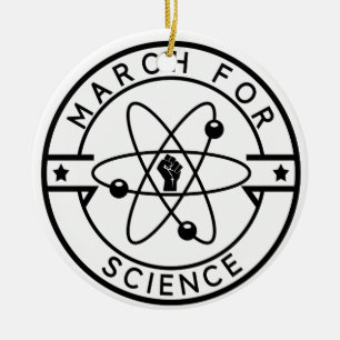 Ornamento De Cerâmica ciência do march_for