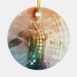 Ornamento De Cerâmica Ciências Biomédicas e Tecnologia Médica para o 