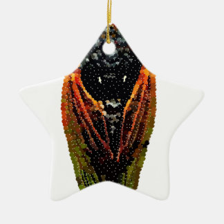 Ornamento De Cerâmica Cigarra