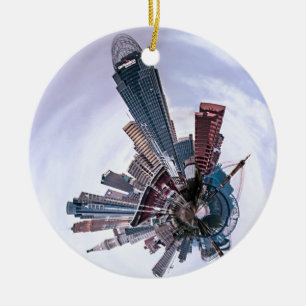 Ornamento De Cerâmica Cincinnati com uma rotação!