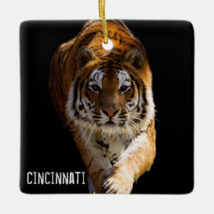 Ornamento De Cerâmica Cincinnati Tiger -
