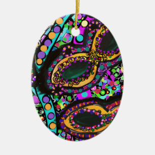 Ornamento De Cerâmica Circo de Arte