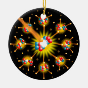 Ornamento De Cerâmica Cisão Nuclear