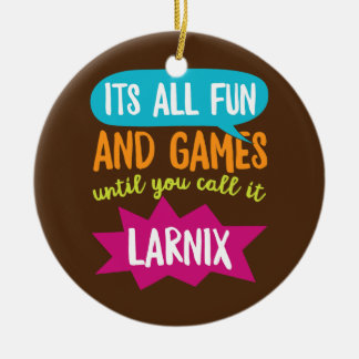 Ornamento De Cerâmica Citação da Patologia da Língua de Voz para um Prof