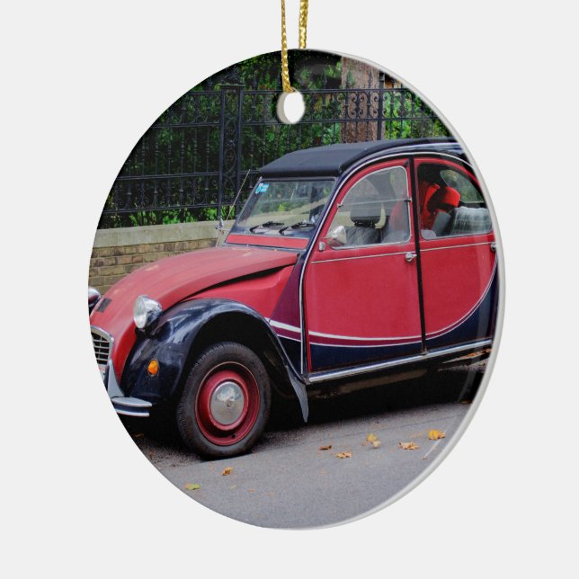 Ornamento De Cerâmica Citroen 2 CV Charleston (Esquerda)