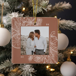 Ornamento De Cerâmica Citros e especiarias | Foto Elegante