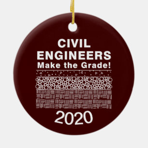 Ornamento De Cerâmica Civil Engineers Make The Grade