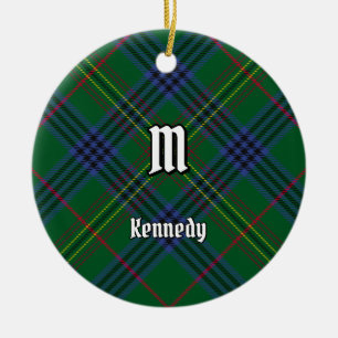 Ornamento De Cerâmica Clan Kennedy Tartan
