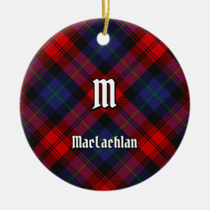 Ornamento De Cerâmica Clan MacLachlan Tartan