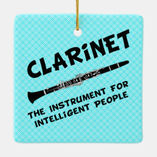 Ornamento De Cerâmica Clarinet inteligente