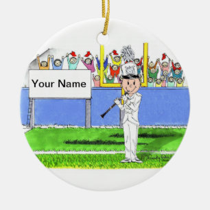 Ornamento De Cerâmica Clarinet - Masculino