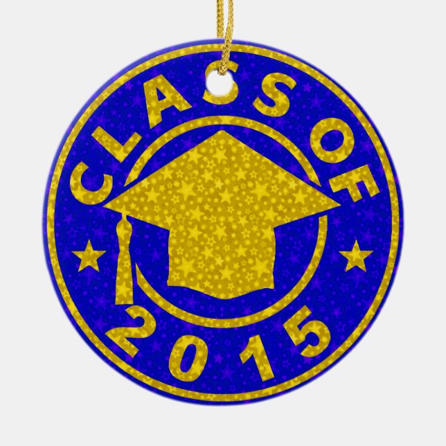 Ornamento De Cerâmica Classe da graduação 2015 (Frente)