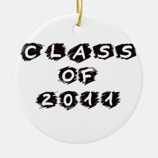 Ornamento De Cerâmica Classe de 2011 Ornament
