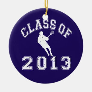 Ornamento De Cerâmica Classe De Lacrosse 2013