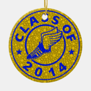 Ornamento De Cerâmica Classe do atletismo 2014