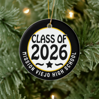 Ornamento De Cerâmica Classe Star de Graduação de Foto 2026