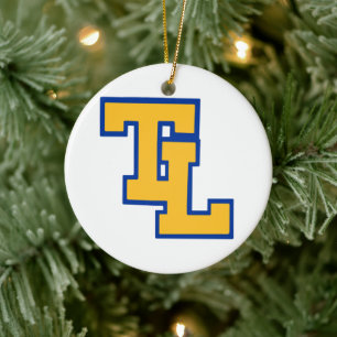 Ornamento De Cerâmica Classe TLHS de 1969 Ornament with Sports Letters