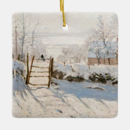 Ornamento De Cerâmica Claude Monet - A Mídia