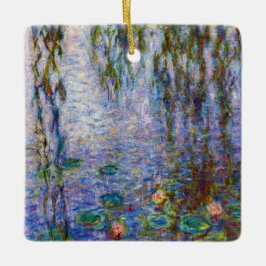 Ornamento De Cerâmica Claude Monet - Lírios Hídricos