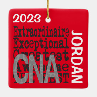 Ornamento De Cerâmica CNA Extraordinário PERSONALIZADO