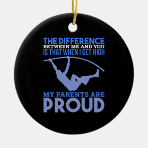 Ornamento De Cerâmica Cofre De Polos - Meus Pais Estão Orgulhosos