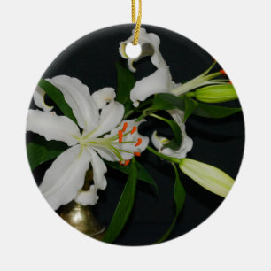 Ornamento De Cerâmica Coleção de Design e Flores irlandesas