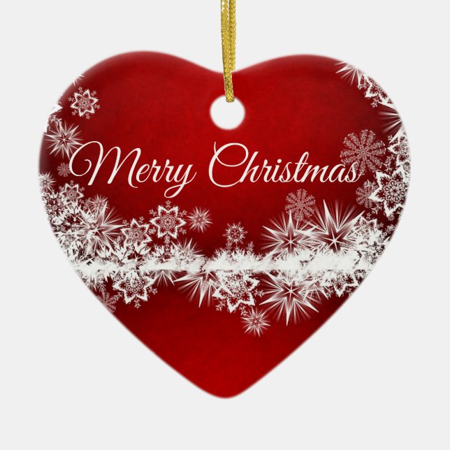 Ornamento De Cerâmica Coleção de Natal Suzanne Elizabeth (Frente)