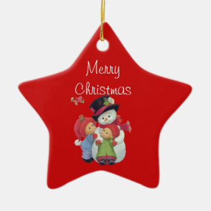 Ornamento De Cerâmica Coleção de Natal Suzanne Elizabeth -